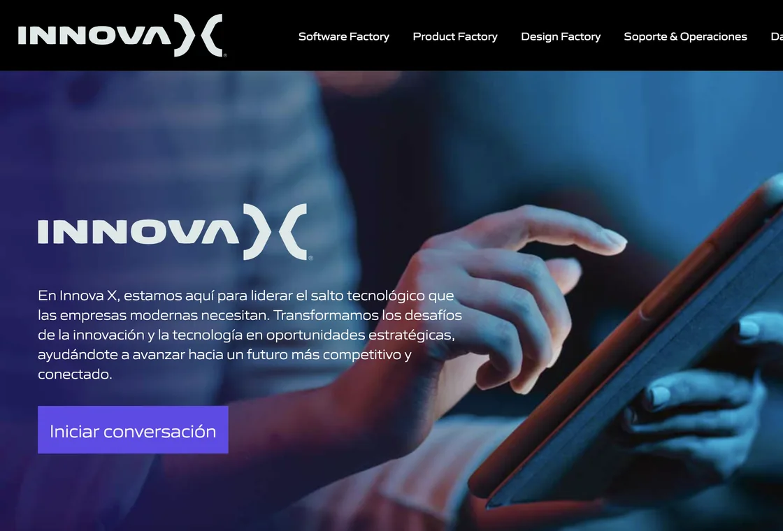 Sitio de InnovaX