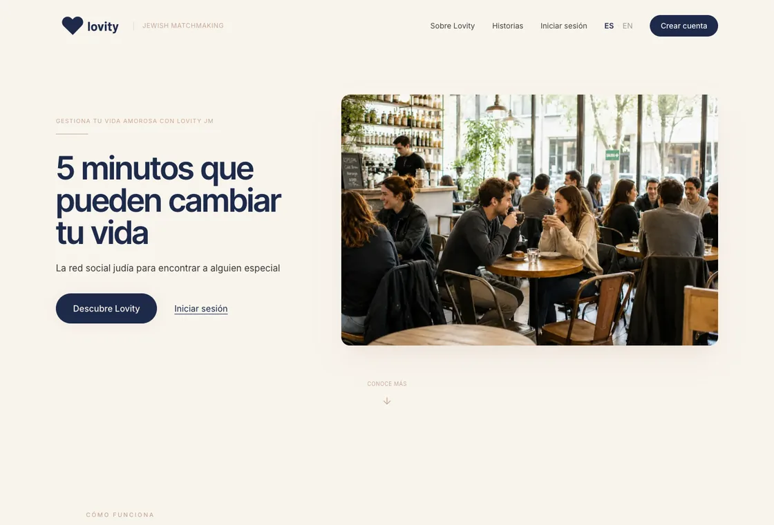 Sitio web de Lovity JM