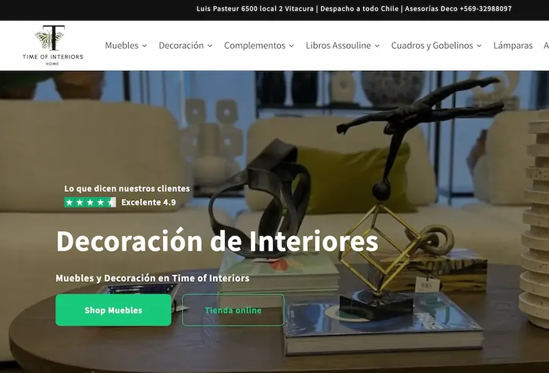 Sitio de Time of Interiors